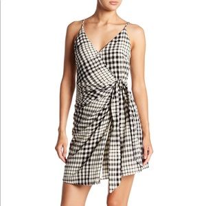 Free people black & white patterned dress